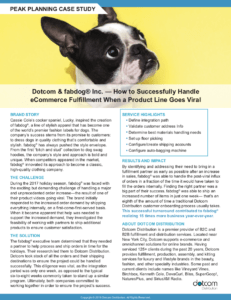 Fabdog + Dotcom Distribution Case Study